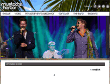 Tablet Screenshot of mustacheharbor.com